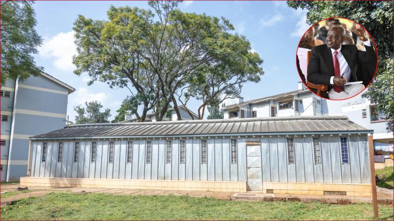 President William Ruto promised a huge church to the families at State House Nairobi.